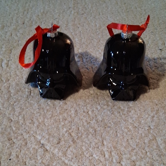 Hallmark Other - New Hallmark Star Wars Ornaments with Red Ribbon